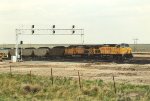 Coal loads ease south